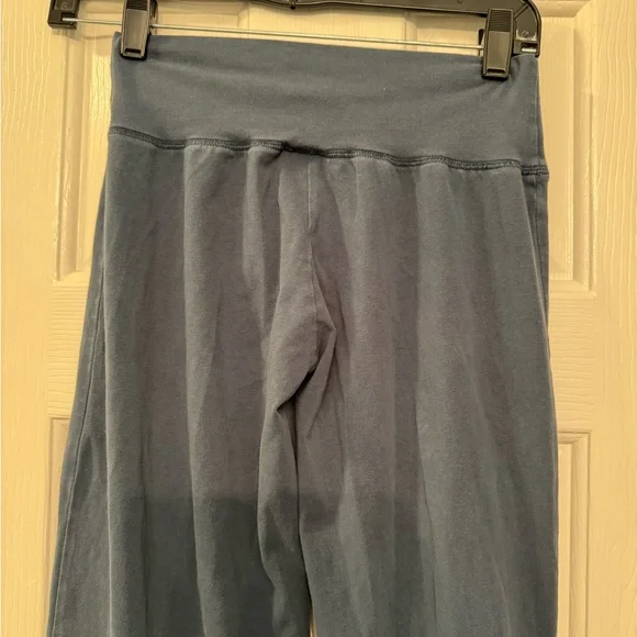 Matilda Jane | Finn Tiered Pants Full Length Ceil Blue Stretch Wide Leg - Picture 9 of 9